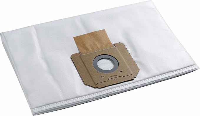 Bosch VB140F 5-Pack 14-Gallon White Fleece Filter Bags for VAC140 Dust Extractor