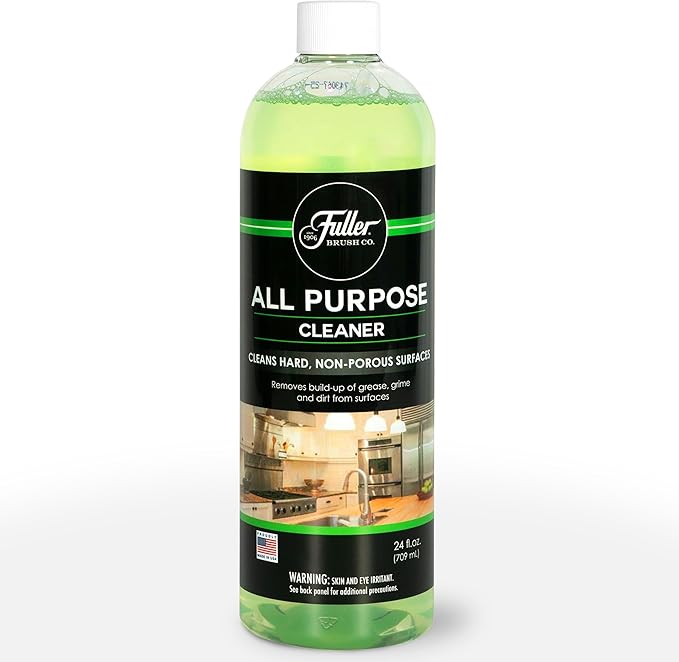 Fuller All Purpose Cleaner – Multi-Surface Degreaser for Kitchen, Bathroom, Countertops, Appliances, & More – Tough on Grease, Safe on Sealed Stone & Stainless Steel – 24 Oz (Refill Bottle)