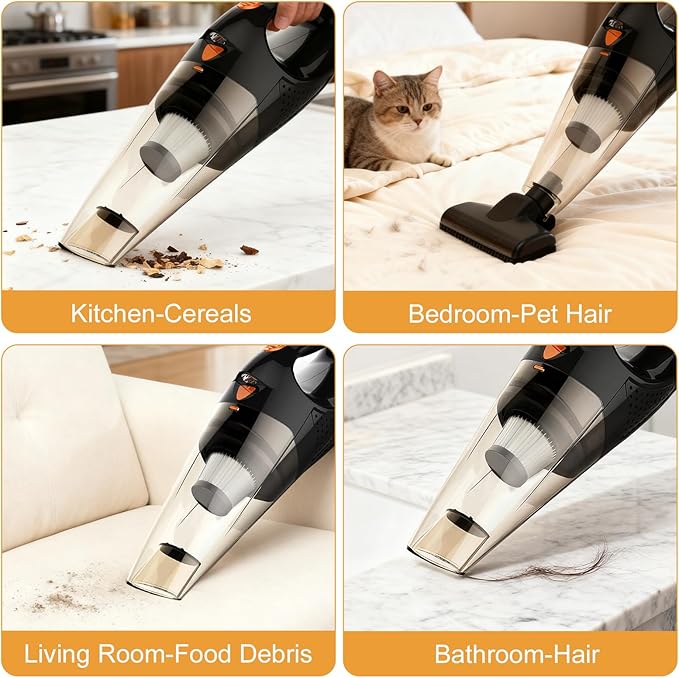 4Pcs Replacement Filters for VL188 VL189 Cordless Robot Vacuum Cleaners, Washable and Resuable Filters Household Vacuum Accessory