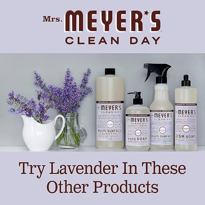 Mrs. Meyer’s Clean Day Lavender Laundry Detergent Concentrated Loads Per Bottle (64 Fl Oz (Pack of 3))