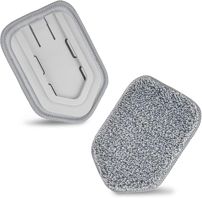 2 Pack Baseboard Brush Refill Replacement Head Scrub for Bathroom Bathtub Shower Baseboard Cleaner Fit Lalafancy Tub and Tile Scrubber Brush