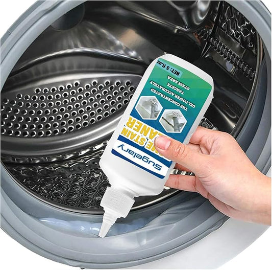 Sugelary Mold Stain Cleaner, 5 fl oz Mold Stain Cleaner Gel for Washing Machine, Home Stain Cleaning Gel for Fridge, Tile, Grout, Sink and Bathroom Use