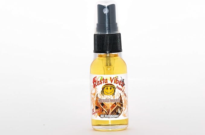 Rasta Vibez Egyptian Musk Type Air Freshener - 100% Ultra Concentrated Oil Based Spray - Ideal for Bathroom, Home, Car, Office & More - Long Lasting Effects - 1oz Bottle