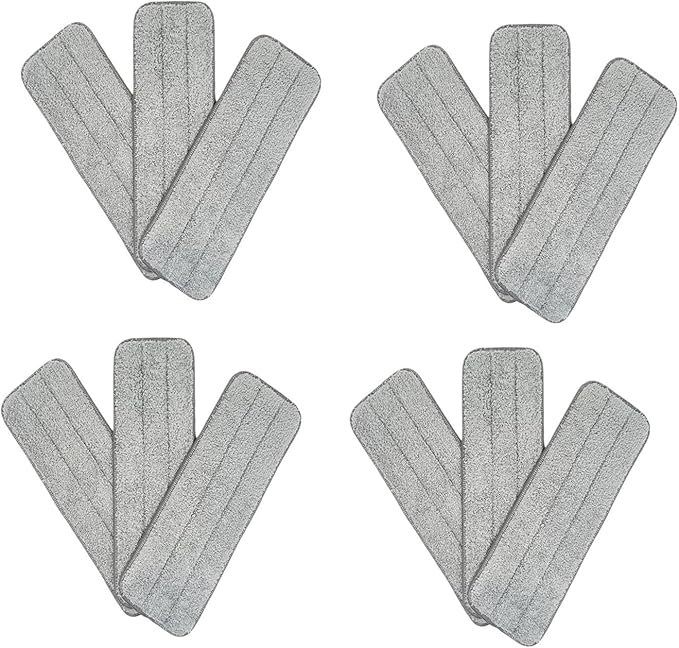 Replacement Vacuum Cleaner Mop Cloth, Compatible For Deerma TB500 TB800, Water Spray Mop 360 Degree Rotating Cleaning Cloth(12pcs)