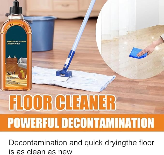 Munich Sunny Floor Cleaner, Spainho 5 in 1 Floor Cleaner, Stain & Odor Remover Floors Cleaners, Restore Hardwood Floor Shine, Fragrance Cleaning Care Solution (2)