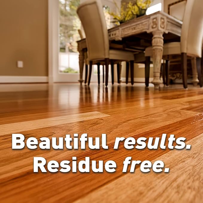 Basic Coatings Squeaky Hardwood Floor Cleaner Spray | Harwood Floor Cleaner | No Residue I Cleaning Solution I 32 oz