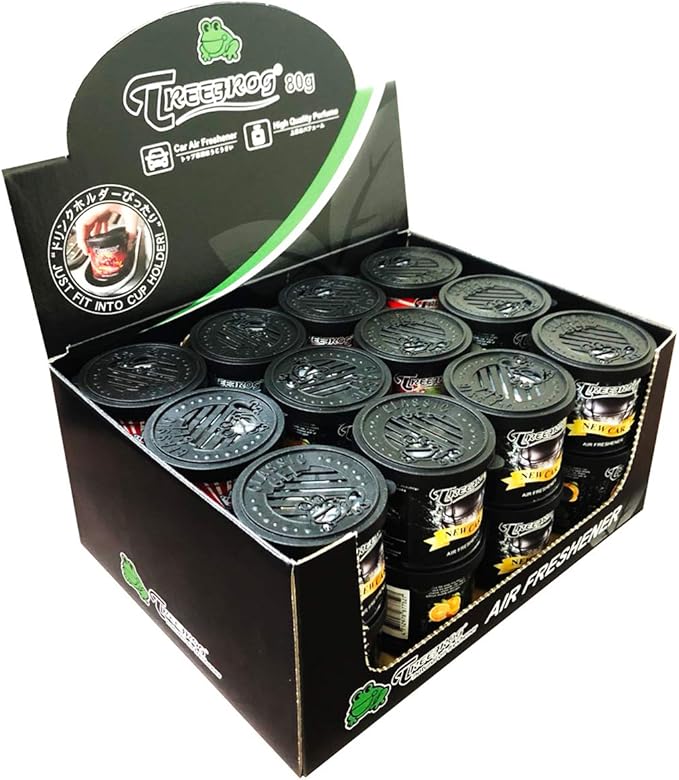 Tree Frog Air Freshener - Black Squash (1box) x12cans