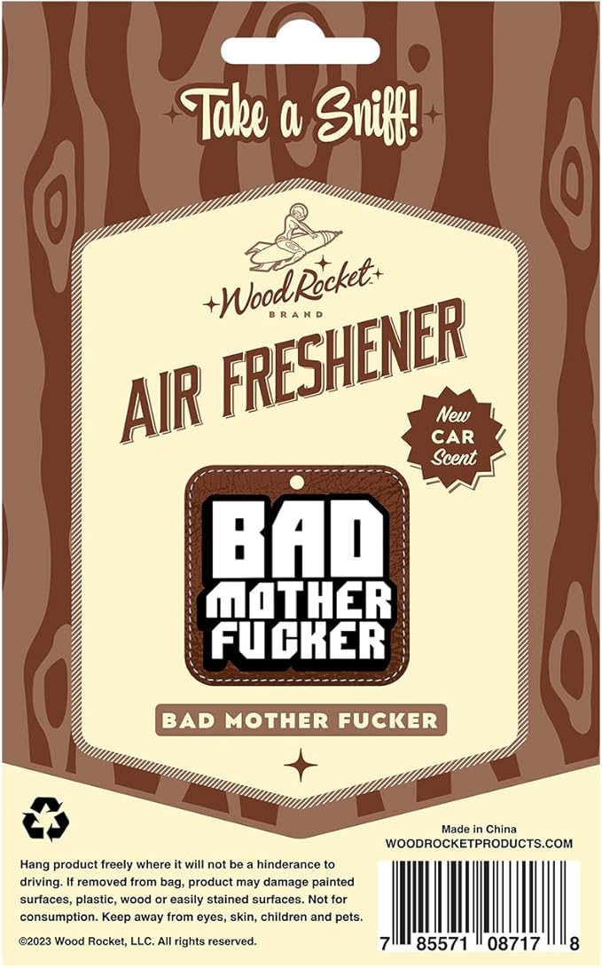 Bad Mother Fucker Air Freshener