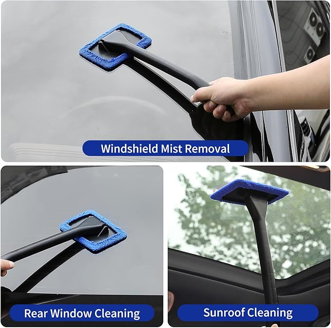 38Pcs Car Detailing Kit, Car Detailing Brush Set, Car Wash Cleaning Kit, Car Detailing Brushes, Professional Car Care Kit for Interior Exterior Wheels, Blue