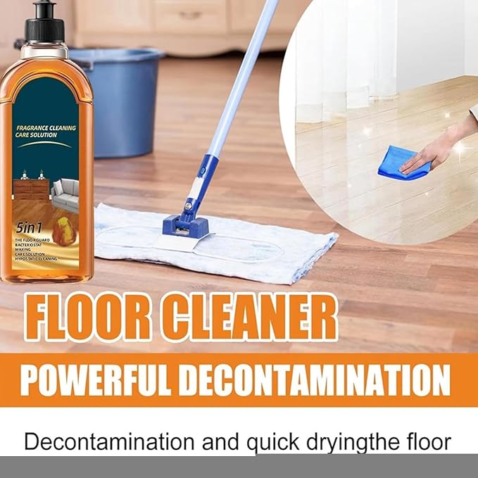 Spainho Floor Cleaner Concentrate – Stain Odor Removal Formula, Free High Gloss Finish, Fresh Scent | Powerful Cleaning Solution for Tile Wood Laminate Stone Surfaces