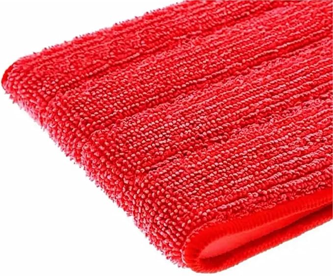 Flat spray Replaceable Mop Cloth Microfiber Sprayer Mop Pad Wet and Dry Dual-Use Mop Washable Mop cloth Trapezoidal Spray mop(1 pcs)