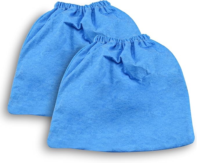 2 pcs Cloth Vacuum Filter compatible with craftsman shop vac bags, compatible with craftsman shop vac filter.(Blue)