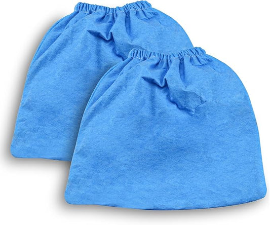 2 pcs Cloth Vacuum Filter compatible with craftsman shop vac bags, compatible with craftsman shop vac filter.(Blue)