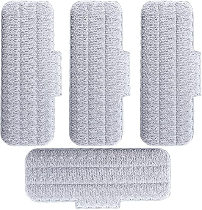 / Fit for Xiaomi Mijia Deerma Replace Mop Cloth Rags/Fit for Mi Mijia Water Spray Mop 360 Rotating Cleaning Cloth Head Wooden Carbon Fibe (Color : 6pcs)
