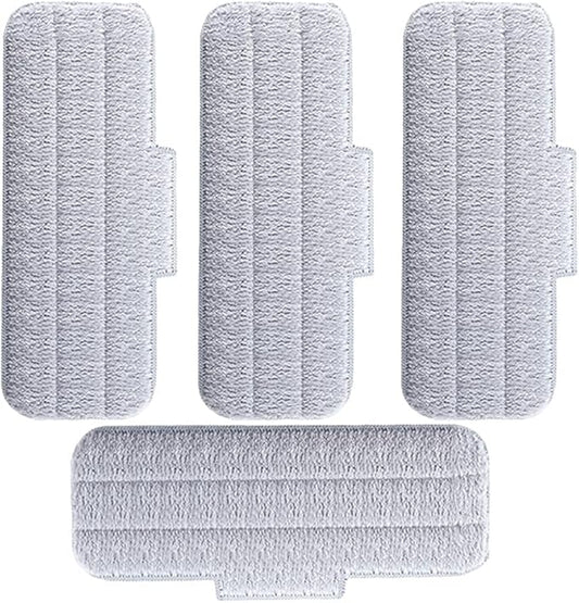 / Fit for Xiaomi Mijia Deerma Replace Mop Cloth Rags/Fit for Mi Mijia Water Spray Mop 360 Rotating Cleaning Cloth Head Wooden Carbon Fibe (Color : 6pcs)