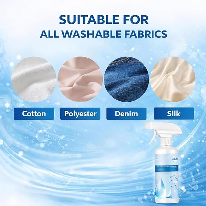 Clothing Emulsifier, Non Ionic Clothing Emulsifier Stain Remover, Spot Cleaner for Clothes, No Damage Fabric Spot, Fabric Conditioner Restore Color (3PCS)