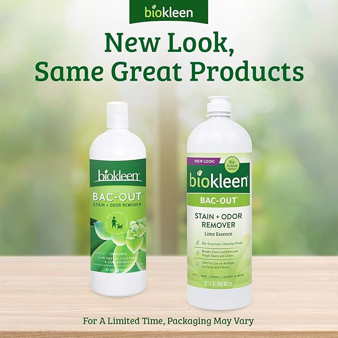 biokleen Bac Out Stain & Odor Eliminator with Live Enzyme Cultures, 32 oz