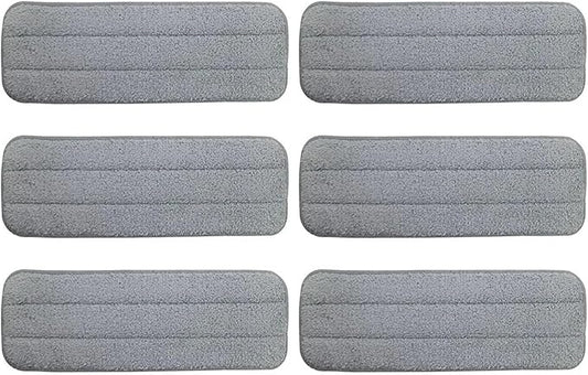 Mop Compatible with Deerma TB500 TB800 Compatible with Xiaomi Mijia Deerma Water Spray Mop 360 Rotating Cleaning Cloth Head Wooden Carbon Fiber Cloth(6 PCS)