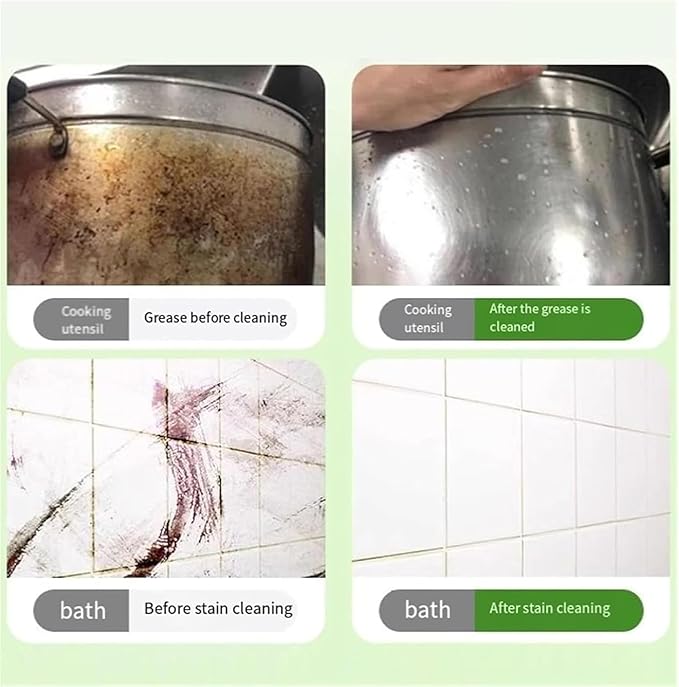 Cleaning Milk House Cleaner, Powerful Multifunctional Concentrated Cleansing Lotion, Multi Scene Cleansing Milk, Multifunctional Oil Cleaning Agent, For Household Kitchen to Heavy Oil Stains (2)
