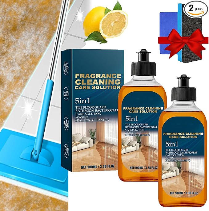Munich Sunny Floor Cleaner, Spainho 5 in 1 Floor Cleaner, Stain & Odor Remover Floors Cleaners, Restore Hardwood Floor Shine, Fragrance Cleaning Care Solution (2)