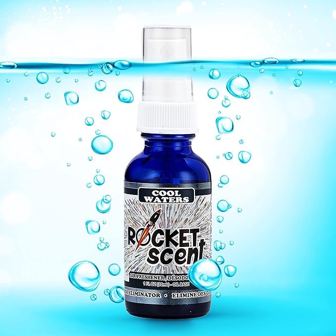 Rocket Scent - Oil Air Fresheners + Odor & Smoke Eliminator + Home, Car, Office, Bathroom Deodorizer (Crisp Scents)