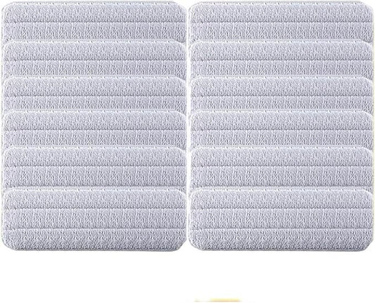 Mop Rag Compatible for Mi Mijia Deerma TB500 TB800 Water Spray Mop 360 Rotating Cleaning Cloth Head Wooden Fiber Cloth Replacement (Color : 12pcs)