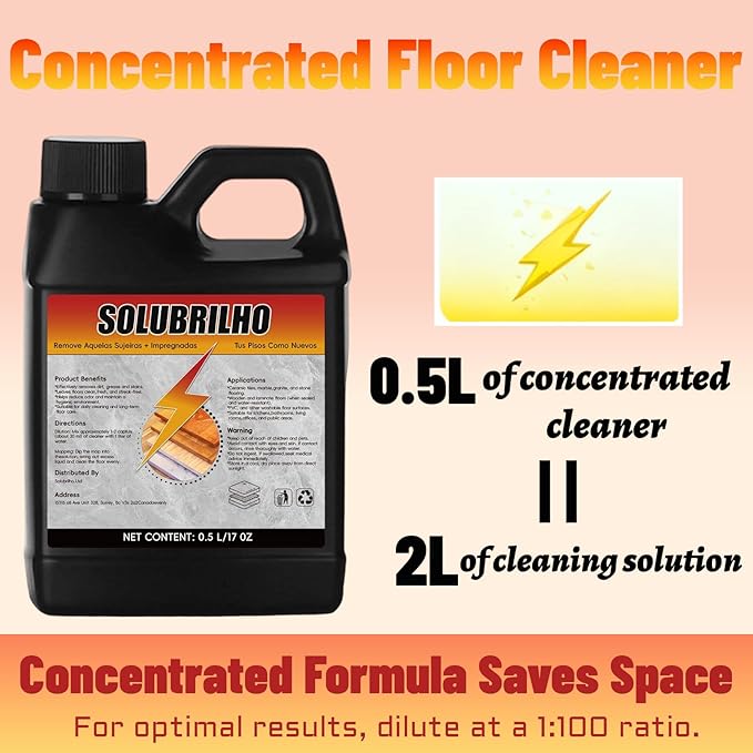 Tile Cleaner, Original Floor Cleaner, Grout Cleaner for Tile Floors, Deep Cleaning Multipurpose Powerful Stain Removing Liquid for Floors, Bathroom Shower, Kitchen (1, 1 PCS)