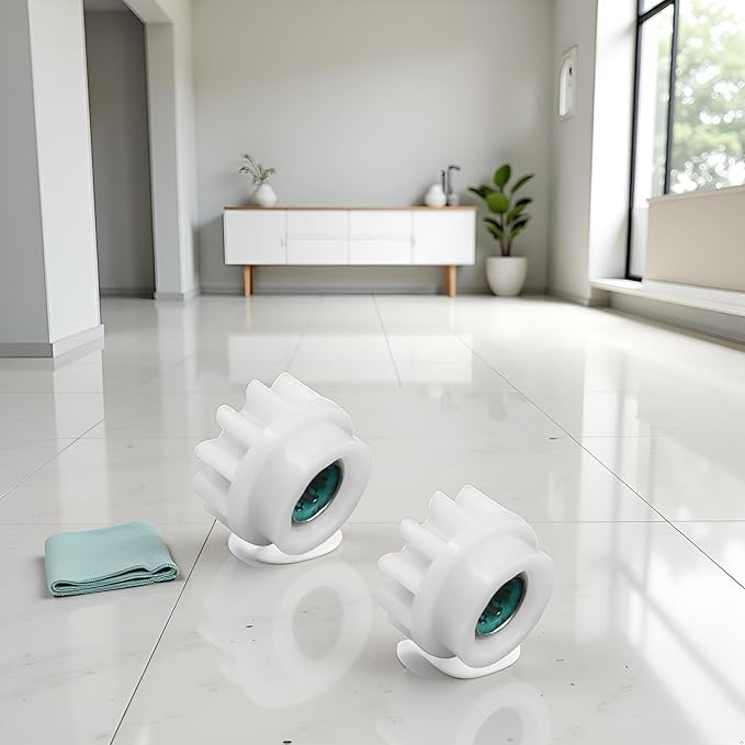 2Pieces White Mop Pedal Broom Spin Replace One Way Clutch Bearing Bucket Gear for OCedar Easywring RinseClean Mop Bucket Spinner Foot Pedal Replacement，Household Mop Mopping，Buckets