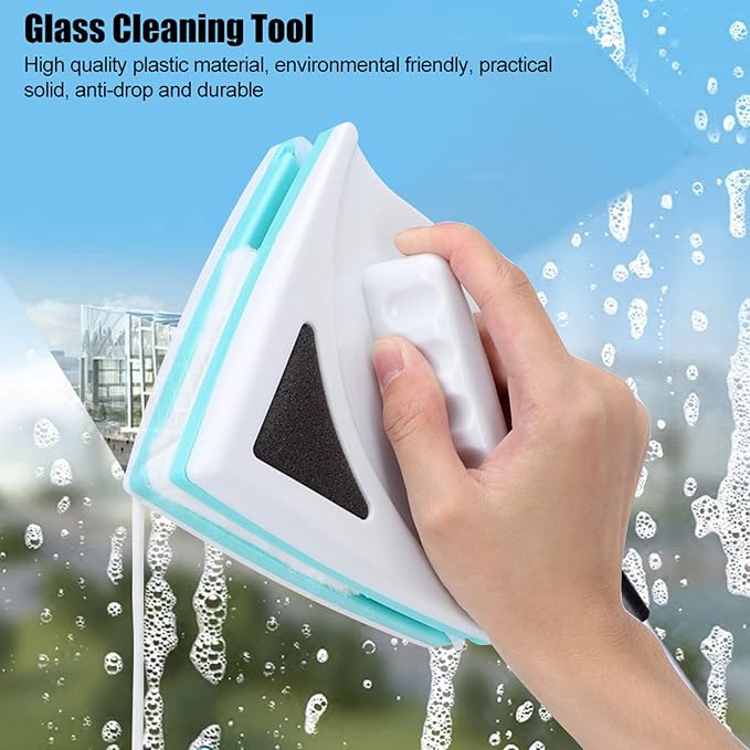 Magnetic Window Cleaner Double Side Glass Wiper Cleaner Glass Cleaning Tools