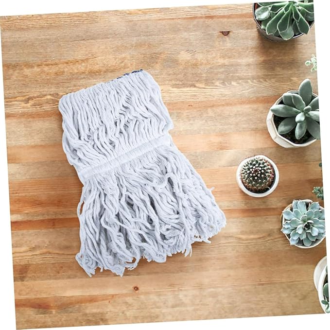 Ciieeo Mop Replacement Washable String Mop for Home Cleaning Easy Installation Strong Absorption Compatible Hardwood and Tile Floors