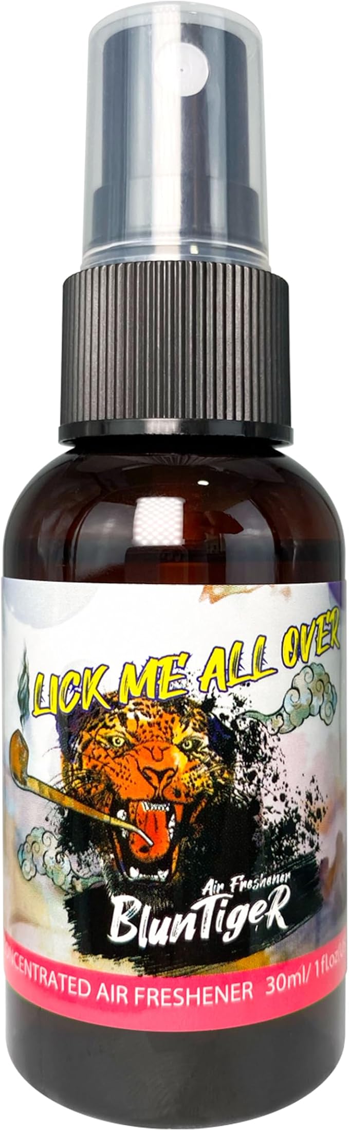 High Concentrated Strong Oil Based Air Freshener (Inspired by Lick Me All Over) 30ml/1oz Car, Room, Home and Bathroom Deodorizer & Odor Eliminator Spray