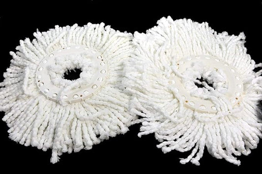 PRO 360 Rotating Spin Magic Mop - Dual Drying Version Replacement Mop Heads (4)