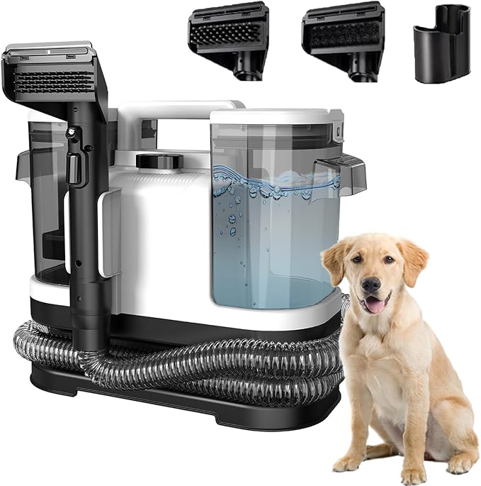Carpet Cleaner Machine, 18Kpa Powerful Suction, Spot Cleaner & Pet Stain Remover, Self-cleaning, Large Dual Water Tank, Deep Cleaning for Carpet, Area Rugs, Upholstery, Cars, H6
