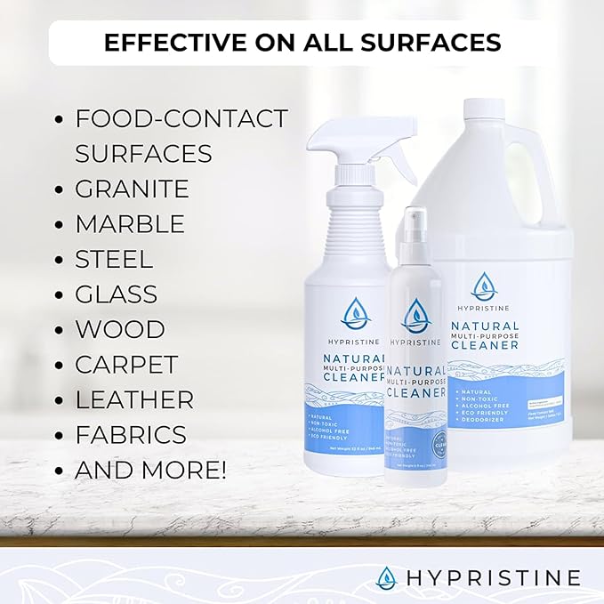 Natural Multipurpose Surface Cleaner, 128 fluid Ounce Bottle, 4 Pack