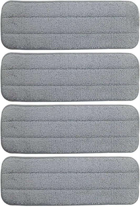 1-4 Pcs Replacement Mop Cloth Rags Compatible with Xiaomi Deerma TB500 TB800 Water Spray Mop 360 Rotating Cleaning Cloth Head(Dark khaki)