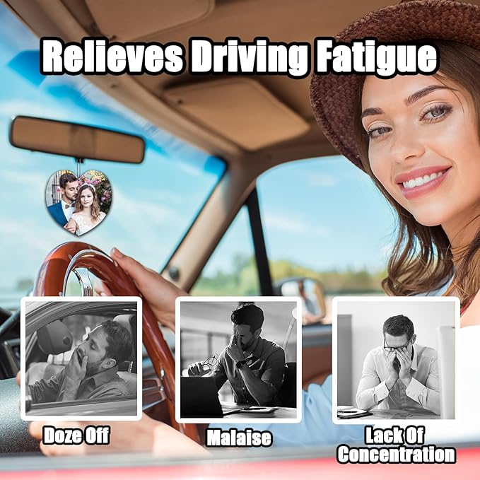 10/20/50/100Pcs Custom Logo Air Freshener for Car Bulk - Wholesale Personalized Car Air Fresheners with Photo Text Business Logo Customized Passenger Princess Car Decor (10 Heart)