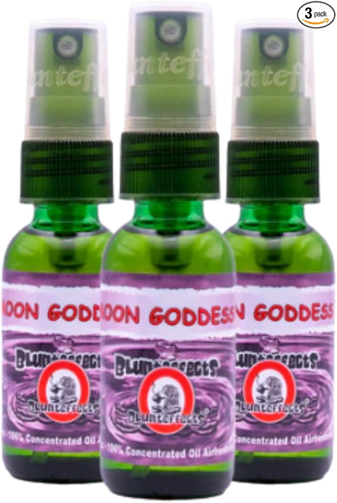 Blunteffects Blunt Effects 100% concentrated Air Freshener Oder Neutralizing Spray (moon goddess 3 Pack)