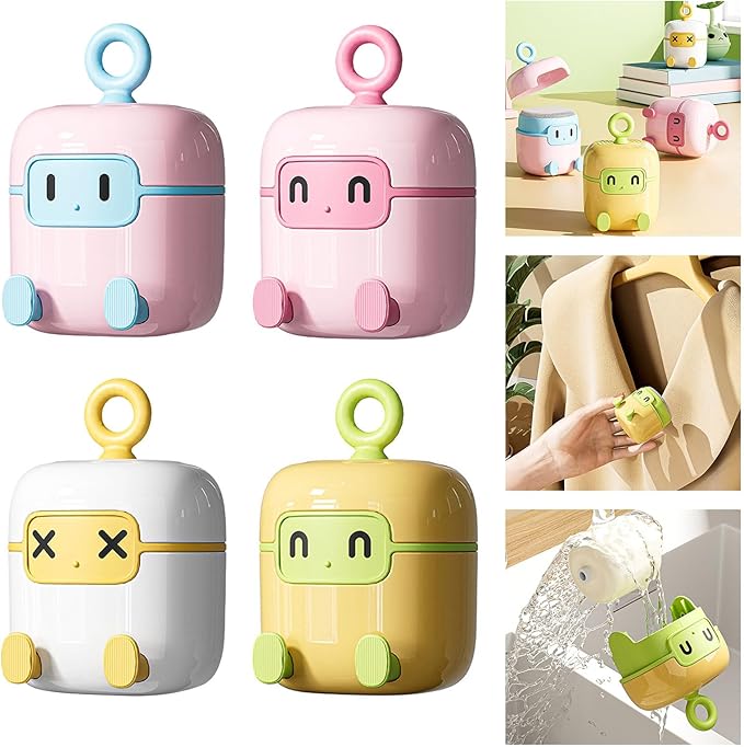 Waterproof Adhesive Rollers Multiple Surfaces Pet Hair Remover for Home Office Travel Easy Rinse Design Multiple Surfaces Fabric Cleaner