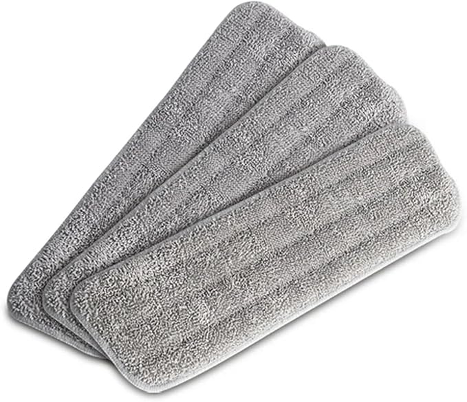 Spray Mop Cloth Pads 2PCS/ Set Fiber Head Floor Tile Window Cleaning Water Rags Paste Style Household Accessories