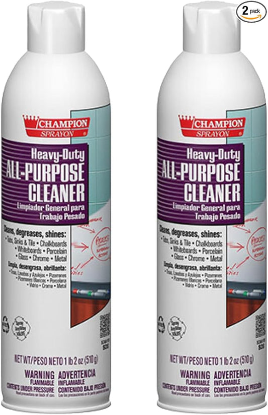 Champion Sprayon All-Purpose Cleaner. 2-18 oz. Net can.