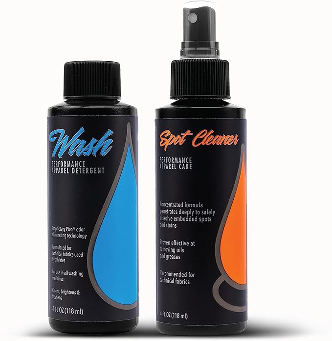 Molecule Wash Kit | Performance Apparel Care | 4 Ounce Wash & Spot Cleaner | Removes Tough Stains & Spots from Racing Suits & Technical Fabrics | 4 Ounce (1 Kit)