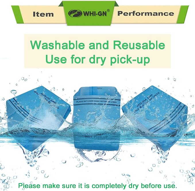 12 Pack Wet Dry Vac Filter Bags Replacement for Stinger MultiFit VF2000 / WORKSHOP WS01025F / Craftsman 9-38737, compatible with Select 2-1/2-Gallon to 5-Gallon Stinger Husky Bucket Head Shop Vacuums