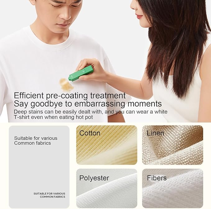 Stain Remover Pen - Portable White Clothing Cleaner, Compact Laundry Spot Stick | Instant Double-Ended Spot Cleaner Fabric Cleaning Supplies, Quick Dry Travel Fabric Marker, Instant Wash-Fre