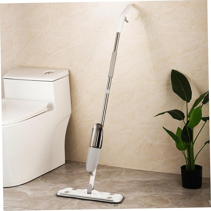 Wet Dry Microfiber Mop with Water Tank Versatile Spray Mop for Hardwood and Tile Floors Rotating for Easy Cleaning Corners and Tight Spaces Includes Reusable Washable Pads