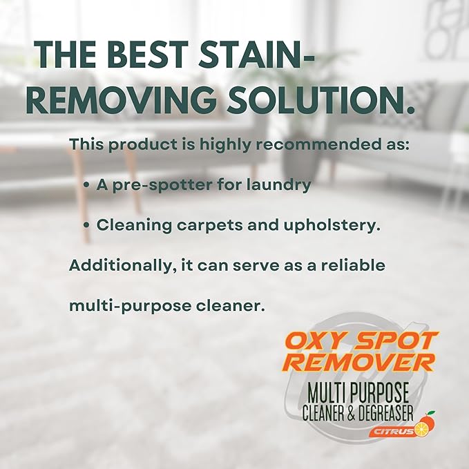 UCS Oxy Spot Remover - All-Purpose Cleaner & Degreaser Spray, Super Size! (32 oz.)