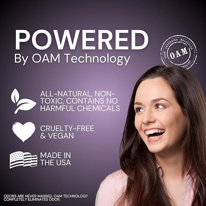 Unscented Odor Eliminating Spray with OAM. Eliminates all odors without using any fragrance. Completely Safe and incredibly effective. 2 16 oz Bottles