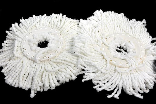 PRO 360 Rotating Spin Magic Mop - Dual Drying Version Replacement Mop Heads (8)