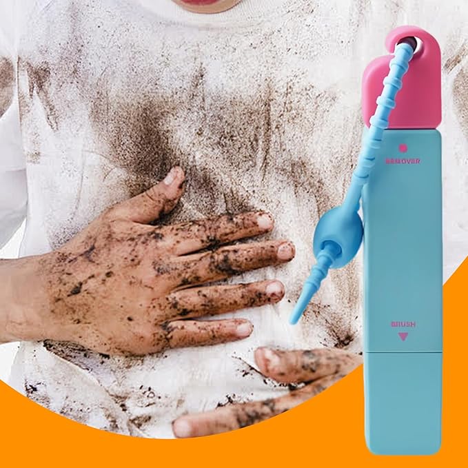 Instants Stain Removers Stick, Stain Remover Travel Size Pen for Clothes, Double-Ended Spot Cleaner Cleaning Tools, 12Ml Portable Fabric Cleaner for Camping Picnic Outdoor Food Grease Oil BBQ
