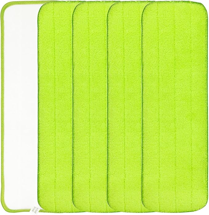 Spray Mop for Swiffer PowerMop Microfiber Multi-Purpose Cloth,5 Pack Upgraded Replacement Refills Reusable Flat Replacement Heads Pad Refills 7 Videos Swiffer PowerMop