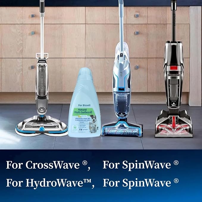 1L Multifunctional Pet Stain-removing Floor Cleaner. Fabric Carpet Cleaning Solution. Compatible For Bissell X7 6 5­4 90×9(2pcs 2000ml)